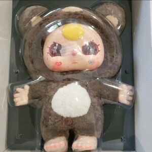 Baby Three 1000% Big Plush Doll Brown Bear New Opened In Box.